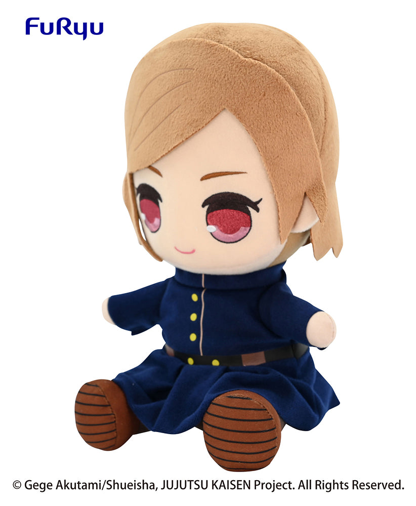 JUJUTSU KAISEN-KYURUMARU BIG PLUSH TOY-NOBARA KUGISAKI-