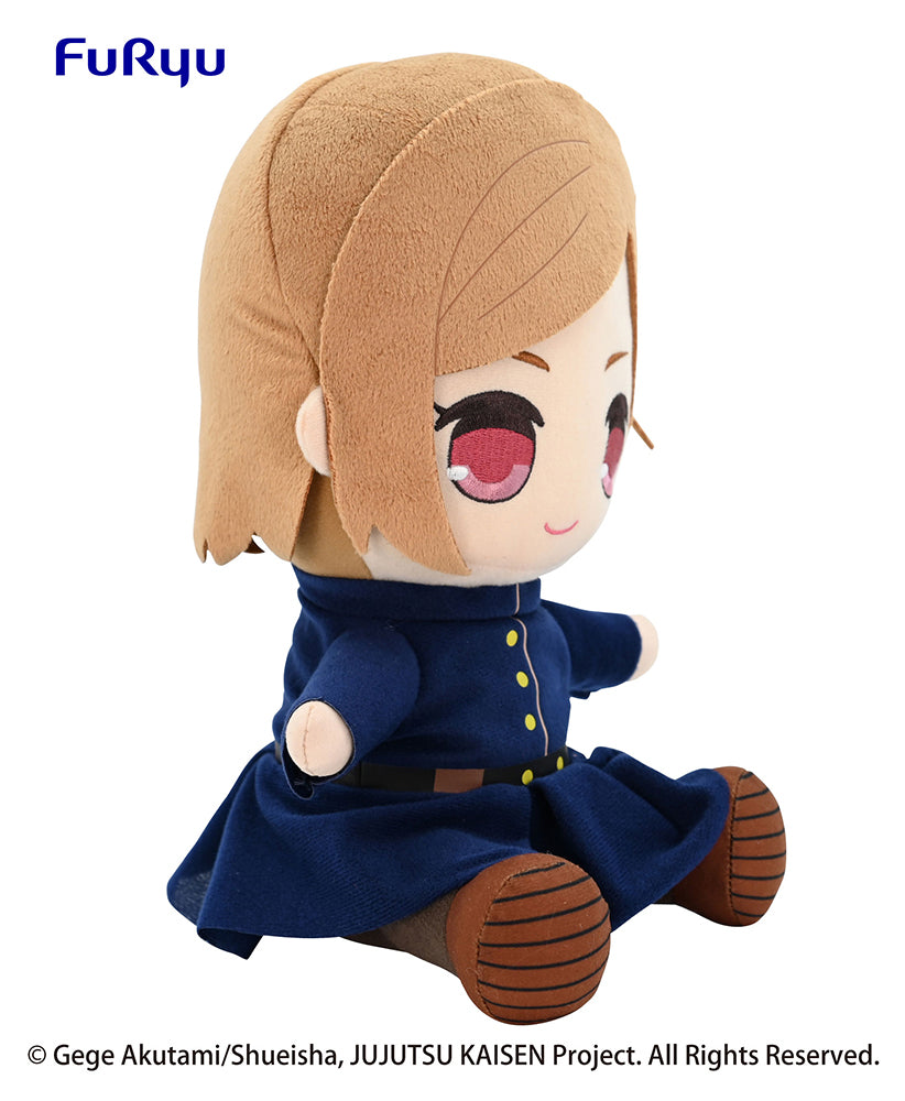 JUJUTSU KAISEN-KYURUMARU BIG PLUSH TOY-NOBARA KUGISAKI-