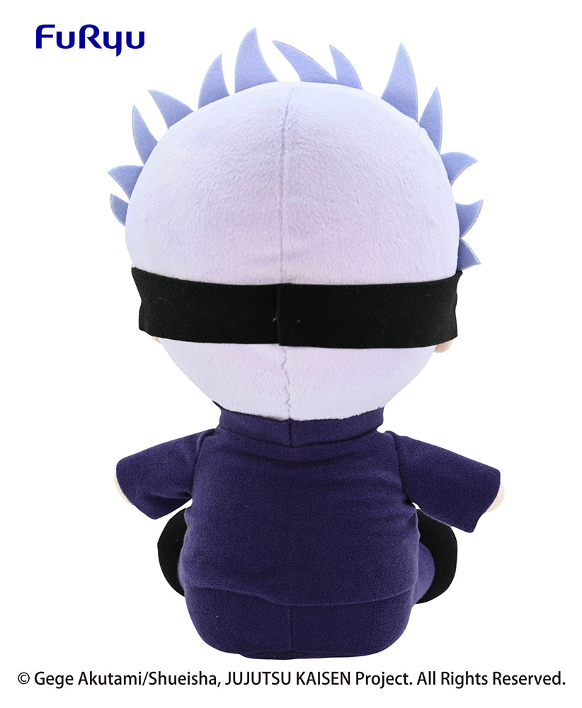 JUJUTSU KAISEN-KYURUMARU BIG PLUSH TOY-SATORU GOJO-