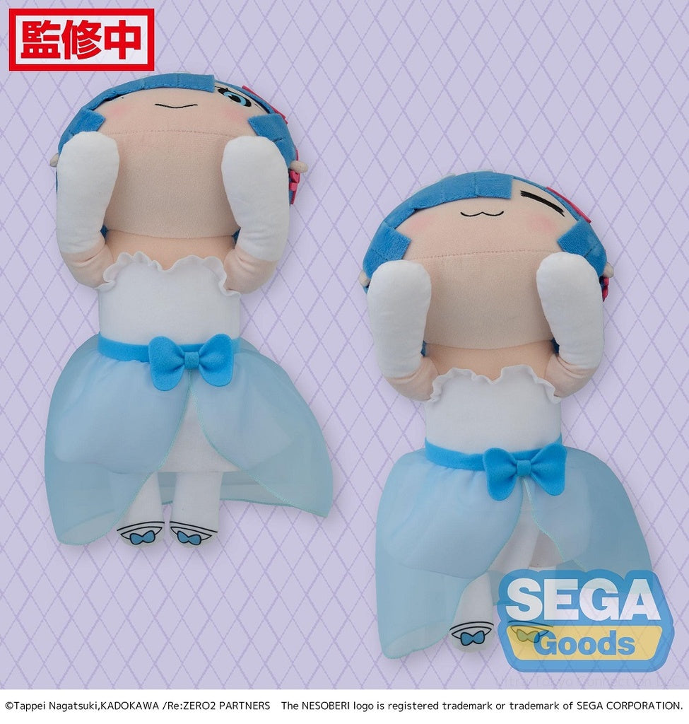 NESOBERI (LAY-DOWN) "RE:ZERO -STARTING LIFE IN ANOTHER WORLD-" SP PLUSH "REM" WEDDING DRESS VER.
