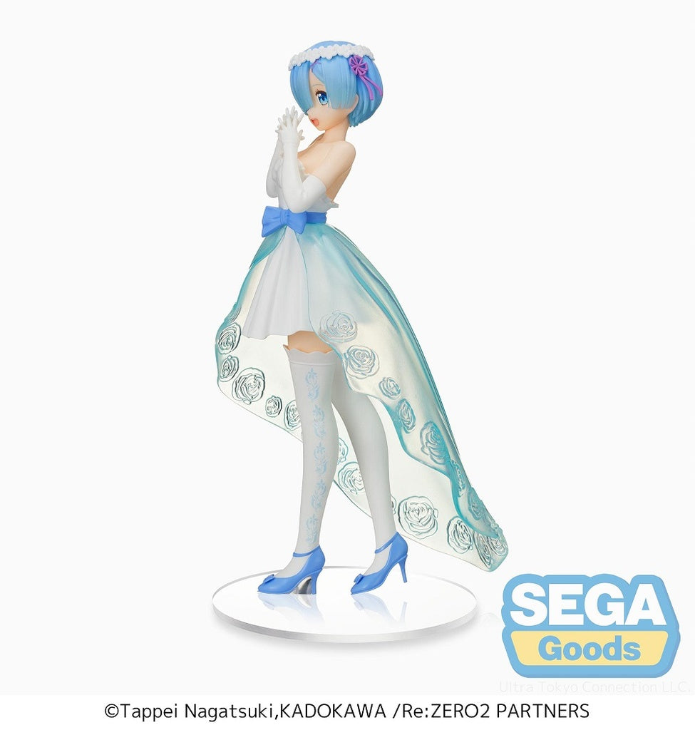 RE:ZERO -STARTING LIFE IN ANOTHER WORLD- SPM FIGURE "REM" WEDDING DRESS VER.