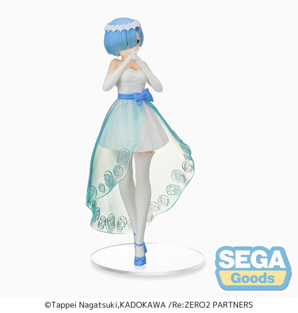 RE:ZERO -STARTING LIFE IN ANOTHER WORLD- SPM FIGURE "REM" WEDDING DRESS VER.