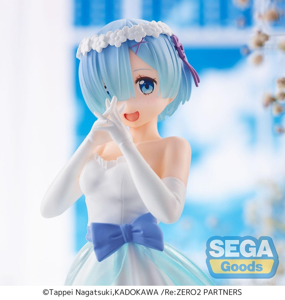 RE:ZERO -STARTING LIFE IN ANOTHER WORLD- SPM FIGURE "REM" WEDDING DRESS VER.