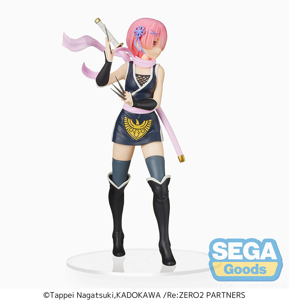 RE:ZERO -STARTING LIFE IN ANOTHER WORLD- SPM FIGURE "RAM" KUNOICHI TOBI VER.