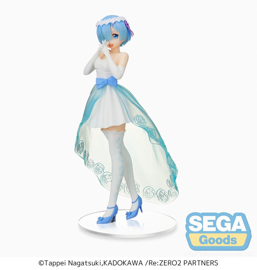 RE:ZERO -STARTING LIFE IN ANOTHER WORLD- SPM FIGURE "REM" WEDDING DRESS VER.