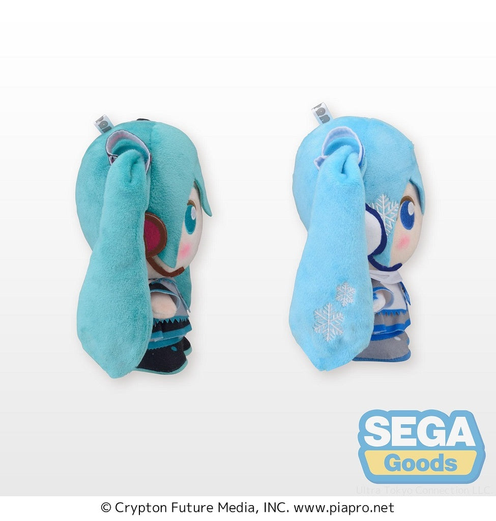 MOIPON "HATSUNE MIKU SERIES" MP PLUSH "HATSUNE MIKU & SNOW MIKU"
