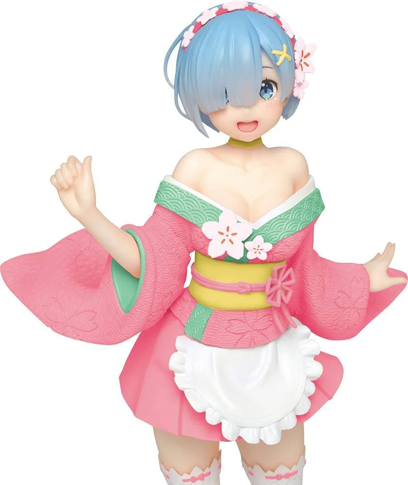 RE:ZERO PRECIOUS FIGURE - REM ~ORIGINA SAKURA IMAGE VER.~RENEWAL~ PRIZE FIGURE