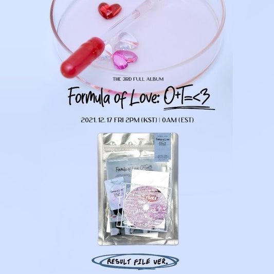 TWICE - VOL.3 [FORMULA OF LOVE: O+T=<3] RESULT FILE VER.